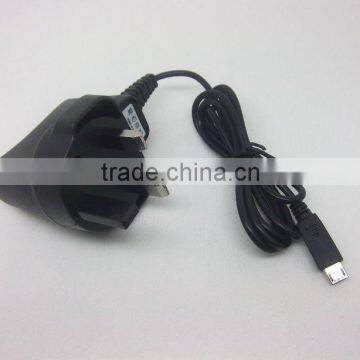 UK plug micro travel charger for Motorola