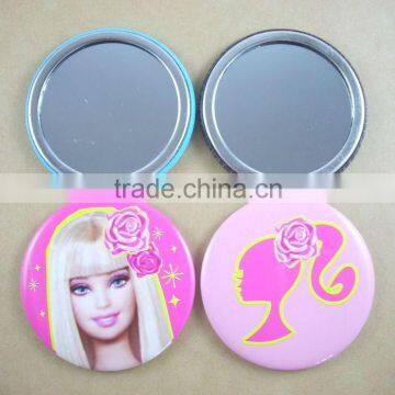 Custom pocket size mirror