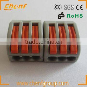 Cheaper Price Electrical Push 3 Wire Terminal Block For Building