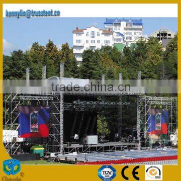 Aluminum roof stage truss for concert and party exhibition truss display