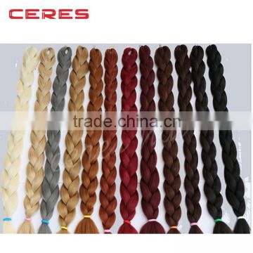 Wholesale synthetic braiding nubian twist hair,cheap pression braiding hair