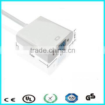 Wholesale1080P mini dp male to vga female converter for computer