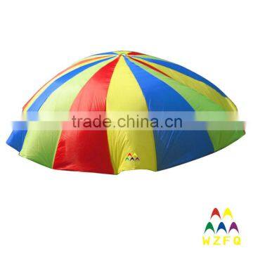 Colorful rinbow parachute toy for kids