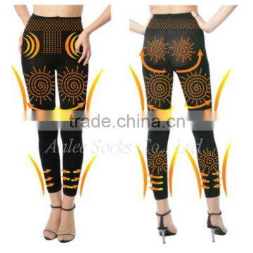 Taiwan Manufacturer Bio Ceramics Far Infrared Rays Slim & Lift Function Footless Tights