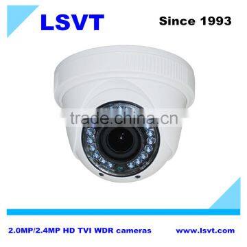 LSVT YH536, 2.0MP/2.4MP, 1080P Waterproof Outdoor HD TVI Dome Cameras, CCTV Cameras With, WDR, Night Vision and Varifocal Lens