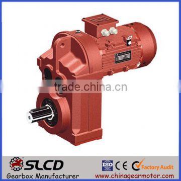 F helical gear tsubaki speed reducer