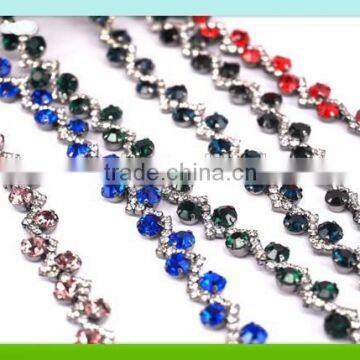 Cheerfeel Wholesale and Custom Colored Cup Chain With Rhinestone photo-3