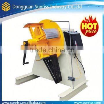 new style cnc hydraulic steel coil decoiler