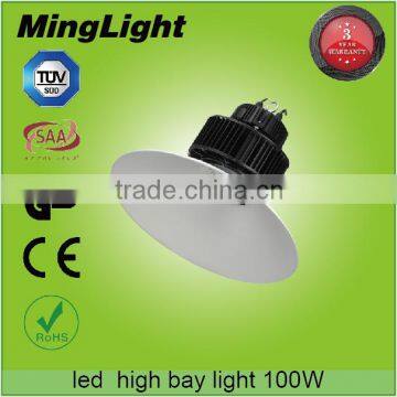 New arrival Best quality IP65 100w led high bay light used for factory light & warehouse light with Standard 1-10V Dimmable Mean