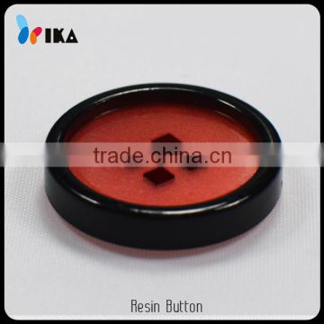 4 holes colored coat button resin button