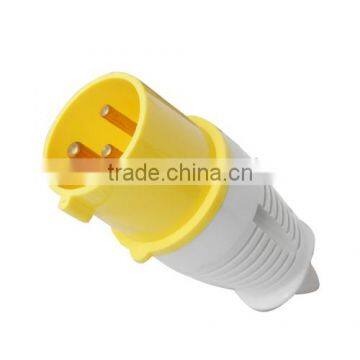 IP44 waterproof CEE industrial plugs 32A,100-130V~