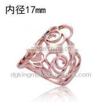 Kingman 2013 Fashion Real Gold Plating Hollow Out Finger Rings