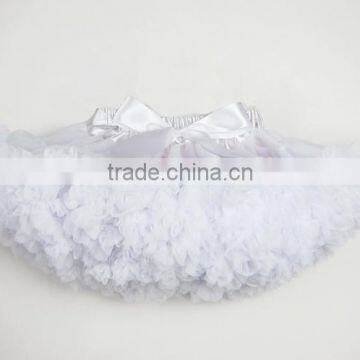 girls fashionable tutu pettiskirts white