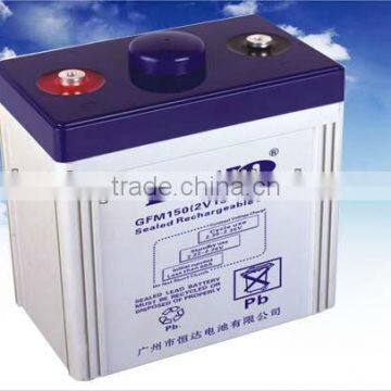 Solar Panels batteries 2v 150ah solar lead battery