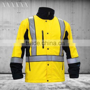 High Visibility softshell Jacket