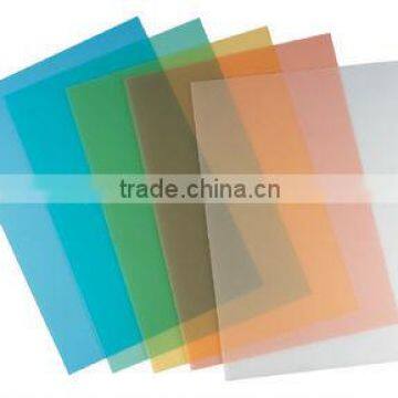 clear pvc book cover film/clear pvc sheets for printing