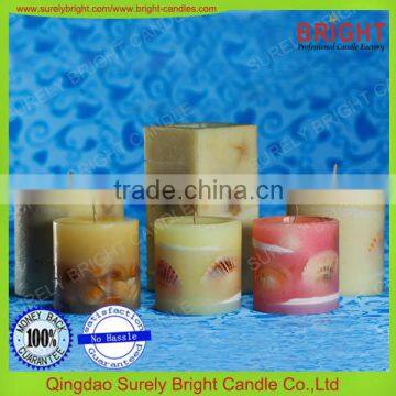 China Candle Factory Wholesale Christmas Scented Pillar Candle