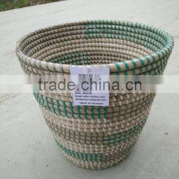 New product laundry hamper with Seagrass natural materials