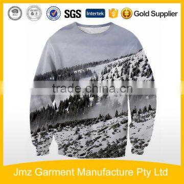 China Clothing Factory for Cheap Price 3d Printing Sweatshirt