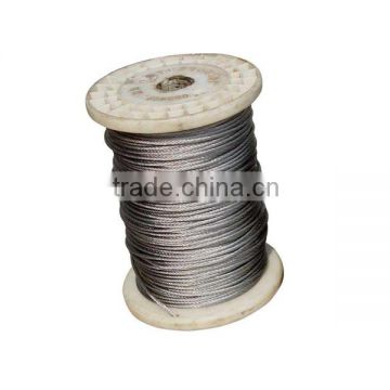 8x19S+FC LHRL AISI316 Stainless Steel Wire Rope