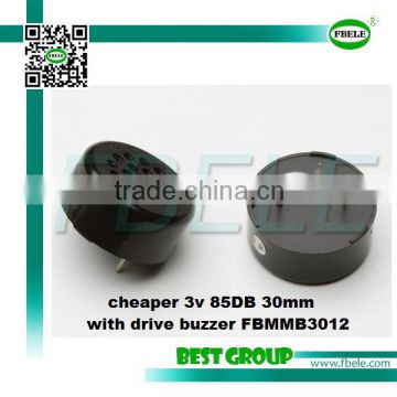 cheaper 3v 85DB 30mm with drive buzzer FBMMB3012