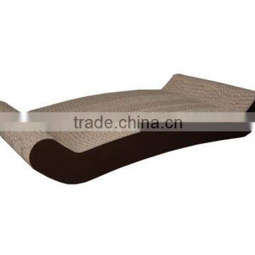 Promotional Pet Product Cat Mat Bed Corrugated Cardboard Cat Scratcher With Catnip photo-2