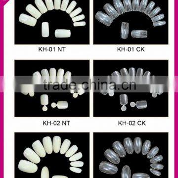 False nail tip Salon Professional nail tips 500pcs plain artificial nail