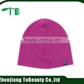 pink polar fleece girl hat