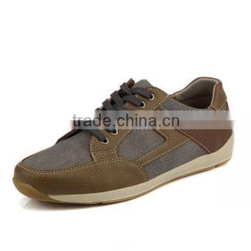 Wholesale good price fashion men shoes sneakers PU upper material rubber outsole sport casual shoes for men