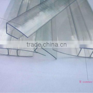 polycarbonate fitting PH14 8mm pc edge profile for connect and edge banding