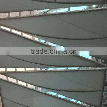 Hyperbolic and Decorative Grade A Firepoof PTFE Coated Tensile Fabric Architecture Ceiling in Airport From China Supplier photo-4