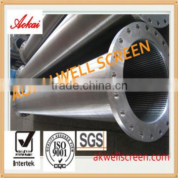 AOKAI hot sale (factory direct) sand control johnson screen pipe wedge wire screen BV+ISO+SGS certificates