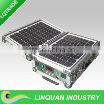 40W portable solar power system for camping