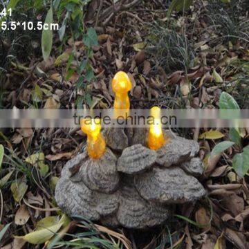 Resin Mushroom Solar Lights for Garden photo-5