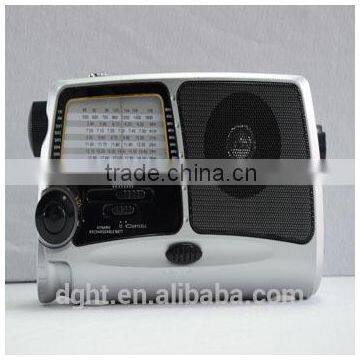Crank Flashlight Dynamo Flashlight Dynamo Flashlight With Radio