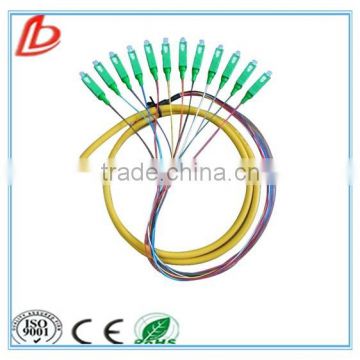 new product 12 cores Sc apc fiber optic pigtail singlemode pigtail coaxial cable, Sc apc fiber Optic Pigtail