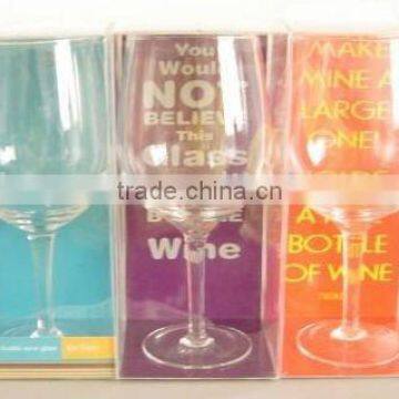 750ML WINE GLASS