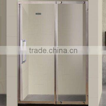 with frame design shower screen, stainless steel frame shower door