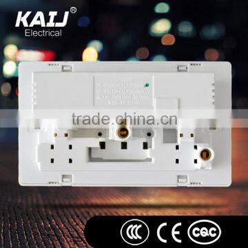 Wall Mounted Double 2 Usb Universal Switch Socket photo-5