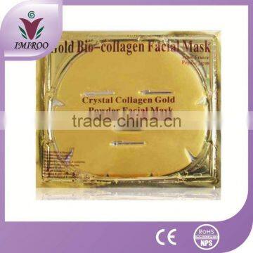 Face Mask Whitening Skin Instant Ageless Reduce Fine Lines Gold Bio-collagen Facial Mask photo-2