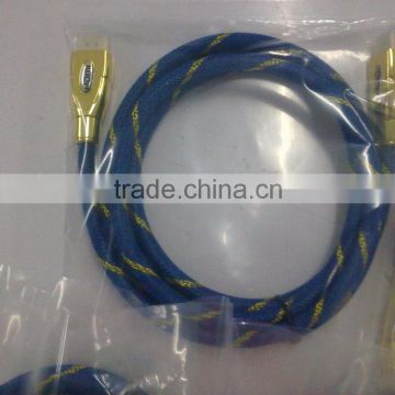 1.4 v bare copper conductor 5mm outer sheath hdmi cable thin from China factory