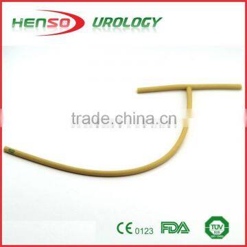 Silicone Coated Latex T-Tube