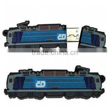 Custom made 2D train usb wholesale usb memory stick china, 4gb 8gb 16gb flash drive usb