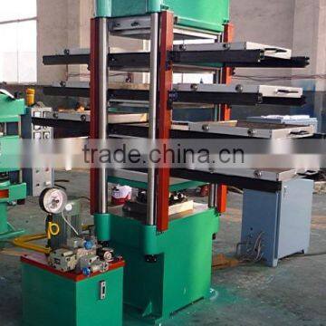 rubber floor tile vulcanizing press machine