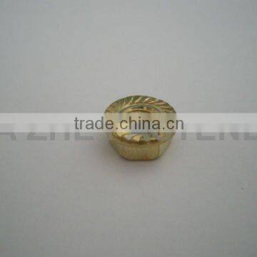 DIN6923 brass hex flange nuts