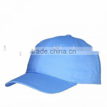 100% cotton twill 6 panel baseball cap