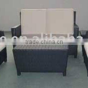 PE rattan furniture/synthetic furniture dining set F1058