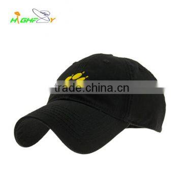 High Quality 100%cotton Plain 6 Panel Customize Embroidery Design Baseball Cap photo-2