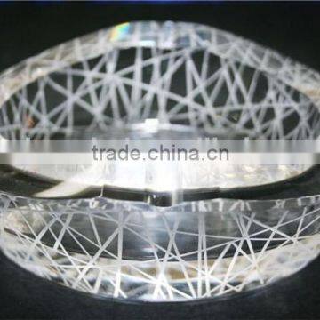 2016 Hot innovative design product beautiful and clear crystal paperweight