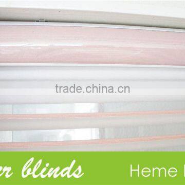 fashionable blackout high quality zebra blind double roller blind